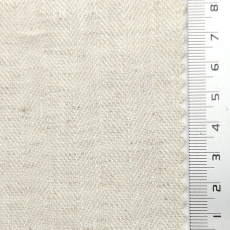 Herringbone YarnDyed Linen Rayon Woven Fabric - FAB1650 - 1.Maverick-2.Rose-3.Periwinkle-4.Heather-5.Clam Shell-6.Barley White-7.Raffia-8.Tasman-9.Arrowtown-10.Napa 