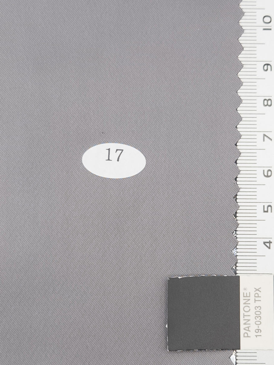 Solid Recycled Satin Spandex Polyester Woven Fabric - FAB1711 - Dusty Grey