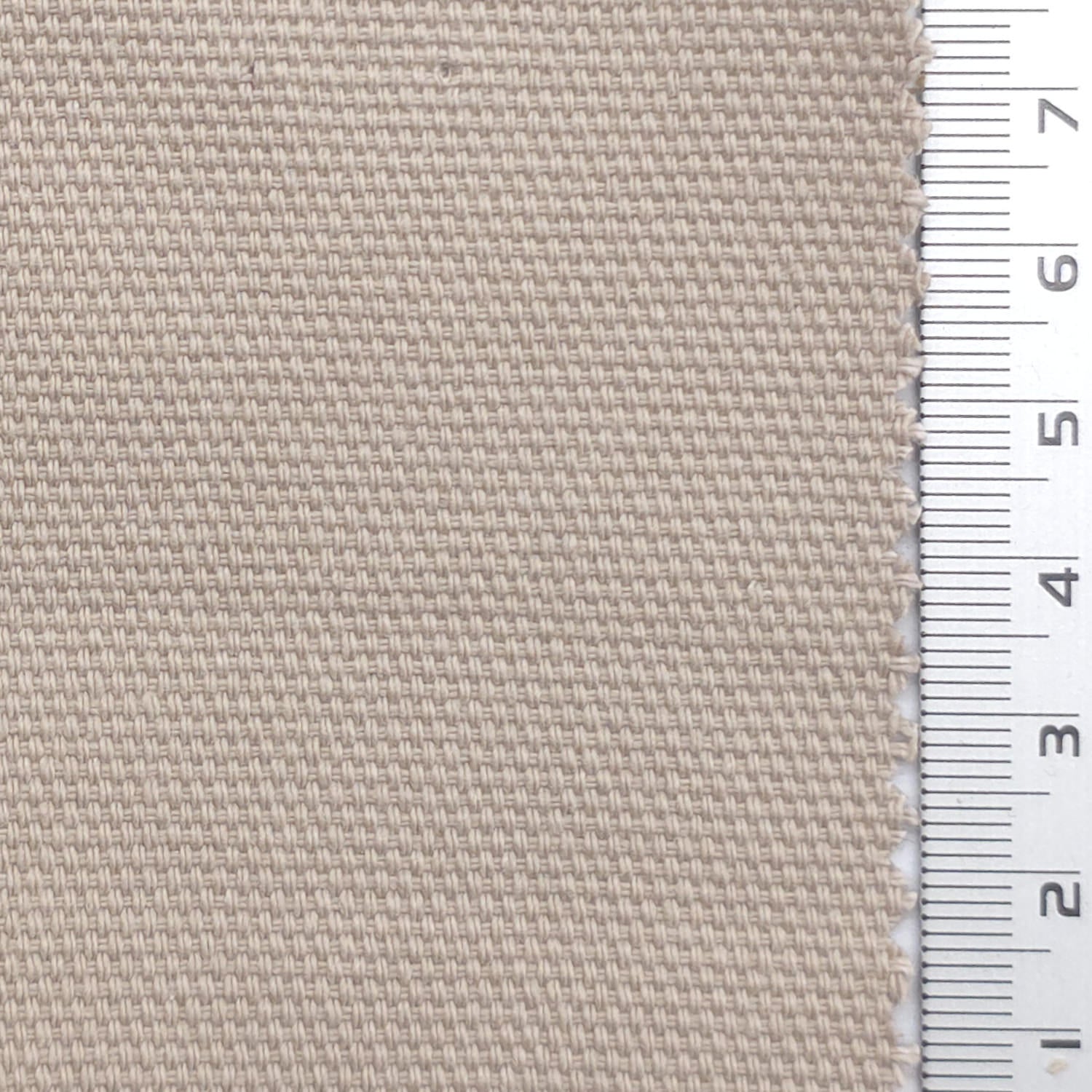 Solid 7 Count Cotton Oxford Woven Fabric - FAB1981 - Light Taupe