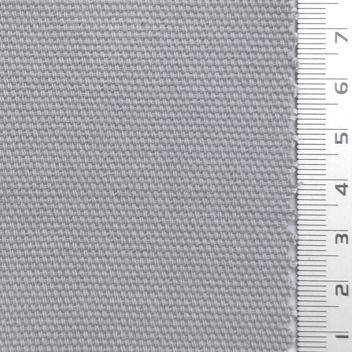 Solid 7 Count Cotton Oxford Woven Fabric - FAB1981 - Silver Gray