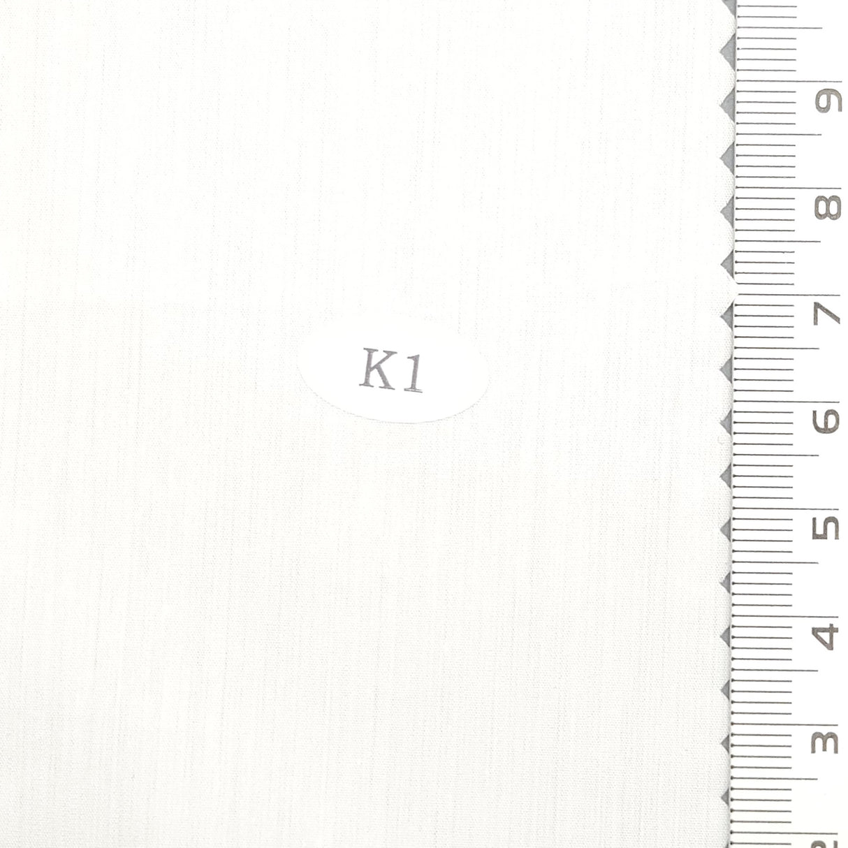 Solid Plain Recycled Cotton Polyester Woven Fabric - FAB1700 - White