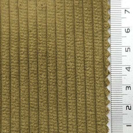 6Wale Solid Corduroy Cotton Woven Fabric - FAB1656 - 1.Sandrift-2.Tia Maria-3.Au Chico-4.Wine Berry-5.Milano Red-6.Alabaster-7.Pearl Lusta-8.Wafer-9.Sisal-10.Cashmere 
