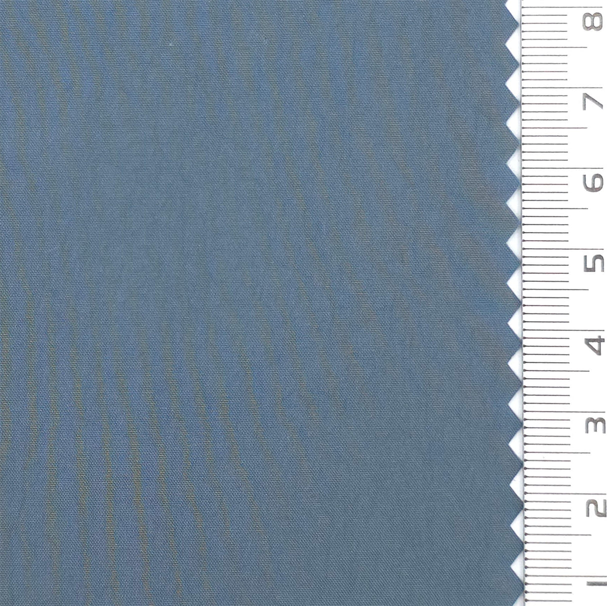 Steel Blue Water Repellent Memory Stretch Nylon Span Woven Fabric - FAB1823