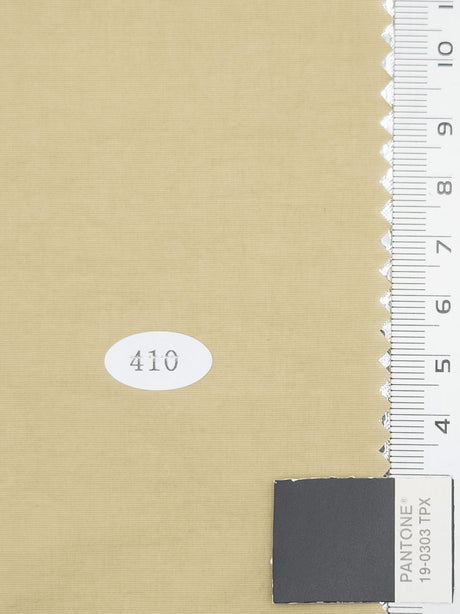 Solid Recycled Nylon Cotton Re-Nylon Woven Fabric - FAB1713 - 1.PInk Swan-2.Geyser-3.Light Grey-4.Dust Storm-5.Pearl Bush-6.Bone-7.Pale Chestnut-8.Ivory-9.Oyster Pink-10.Soft Amber 