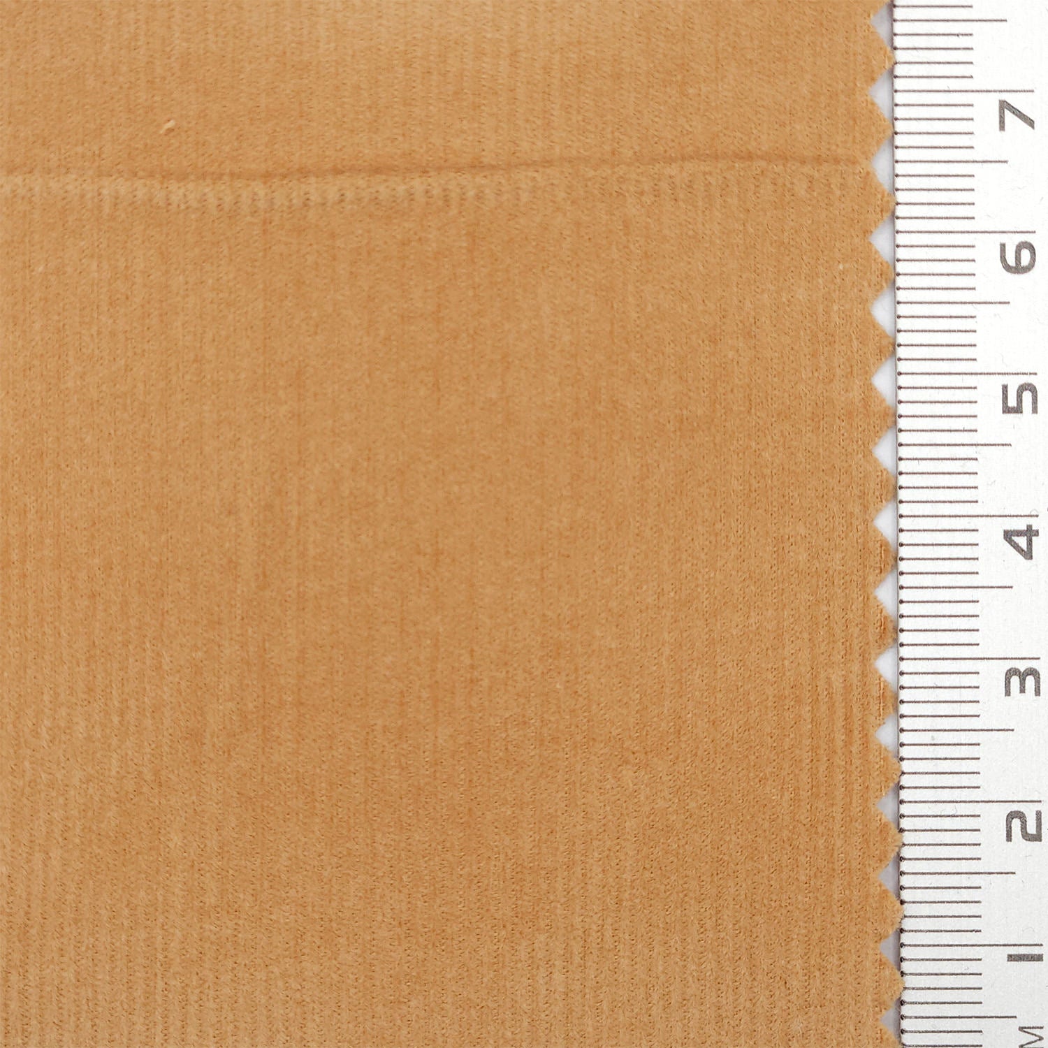 21 Wale Solid Corduroy Cotton Woven Fabric - FAB 1747 - 15.Tan