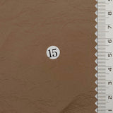 Coated Solid Crease Rayon Polyurethane Woven Fabric - FAB1770 - 1.Silver-2.Ivory-3.Light beige-4.Light taupe-5.Medium beige-6.Light brown/sand-7.Light sage green-8.Golden brown/khaki-9.Grey-brown-10.Olive grey 