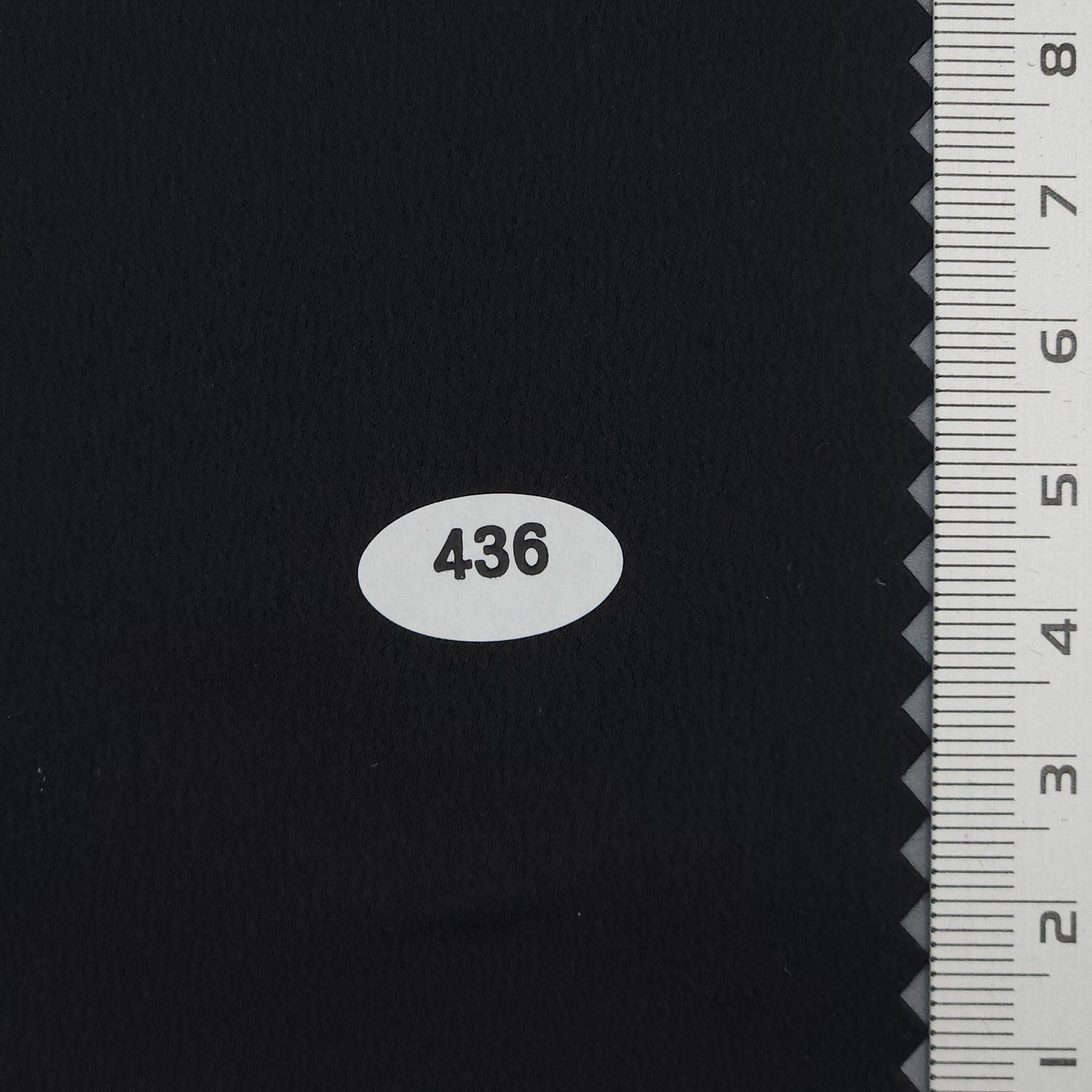 Solid Crepe Charmeuse Satin Polyester Woven Fabric - FAB 1739 - 16.Black