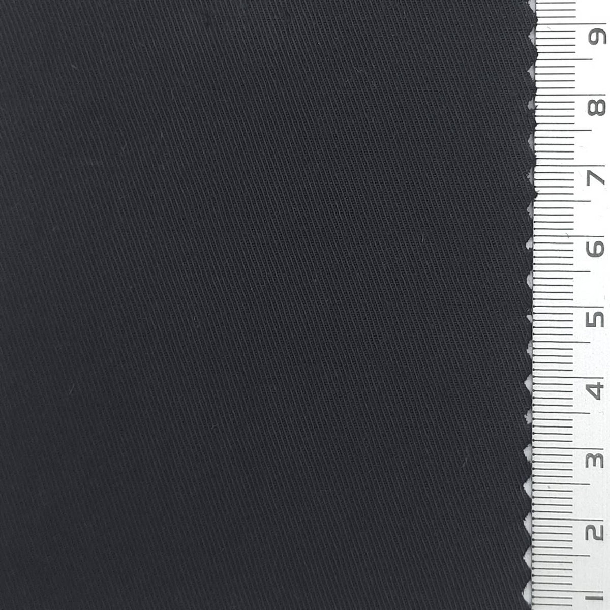 Twill Cotton Nylon Woven Fabric - FAB1960 - Black