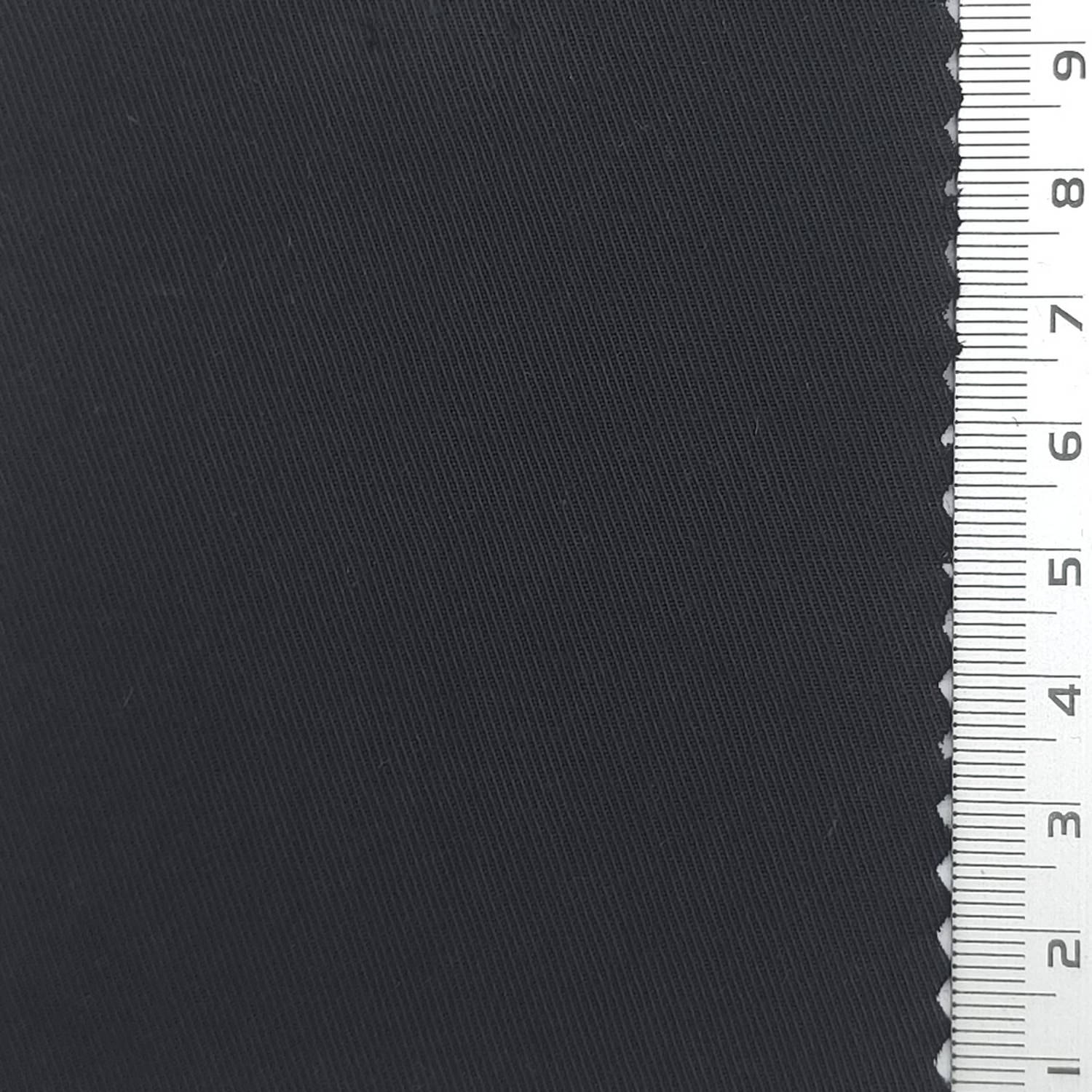 Twill Cotton Nylon Woven Fabric - FAB1960 - Black