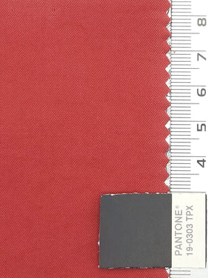 30'S Twill Cotton Woven Fabric | FAB1176 - Reddish