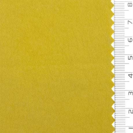 Mustard Yellow Water Repellent Memory Stretch Nylon Span Woven Fabric - FAB1823