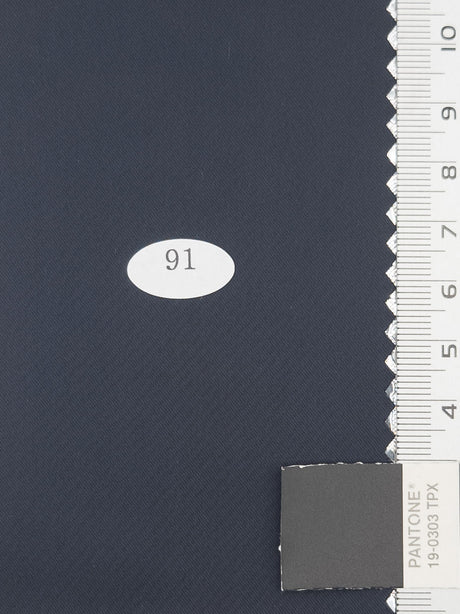 Solid Recycled Satin Spandex Polyester Woven Fabric - FAB1711 - 1.Reddish Orange-2.Martini-3.Brownish Grey-4.Bone-5.Ivory-6.Sandrift-7.N/A-8.Flint-9.Jet Grey-10.Blue Bayoux 