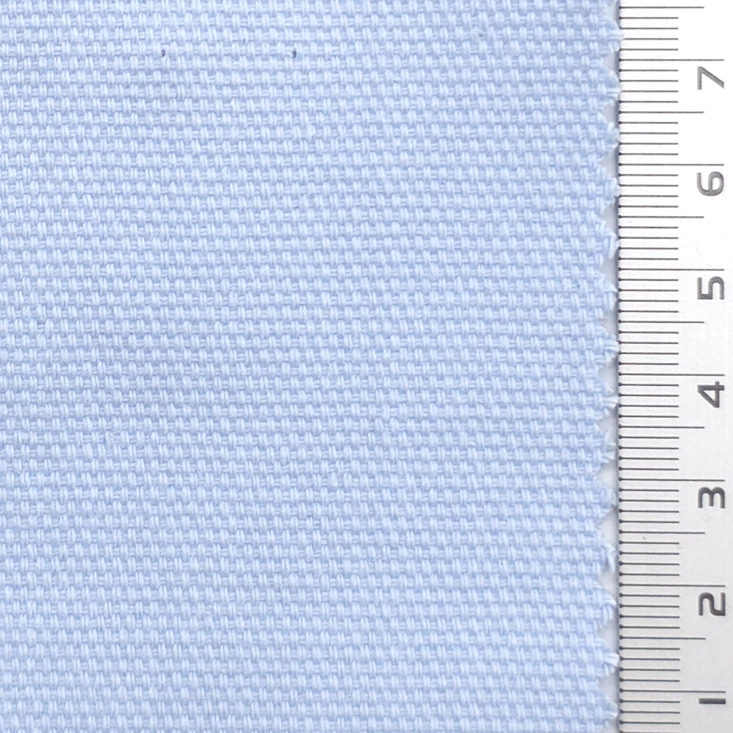 Solid 7 Count Cotton Oxford Woven Fabric - FAB1981 - Light Blue