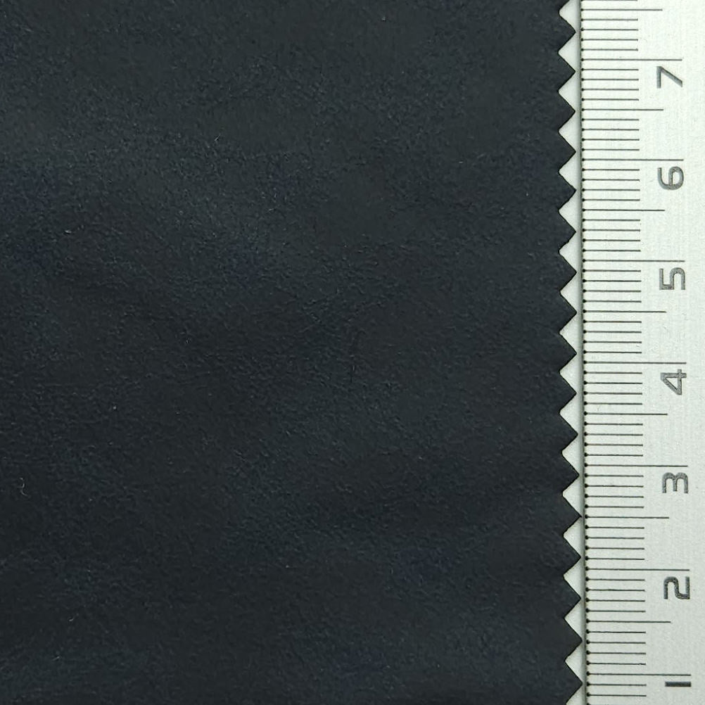 Crack Leather Polyester Woven Fabric - FAB1587