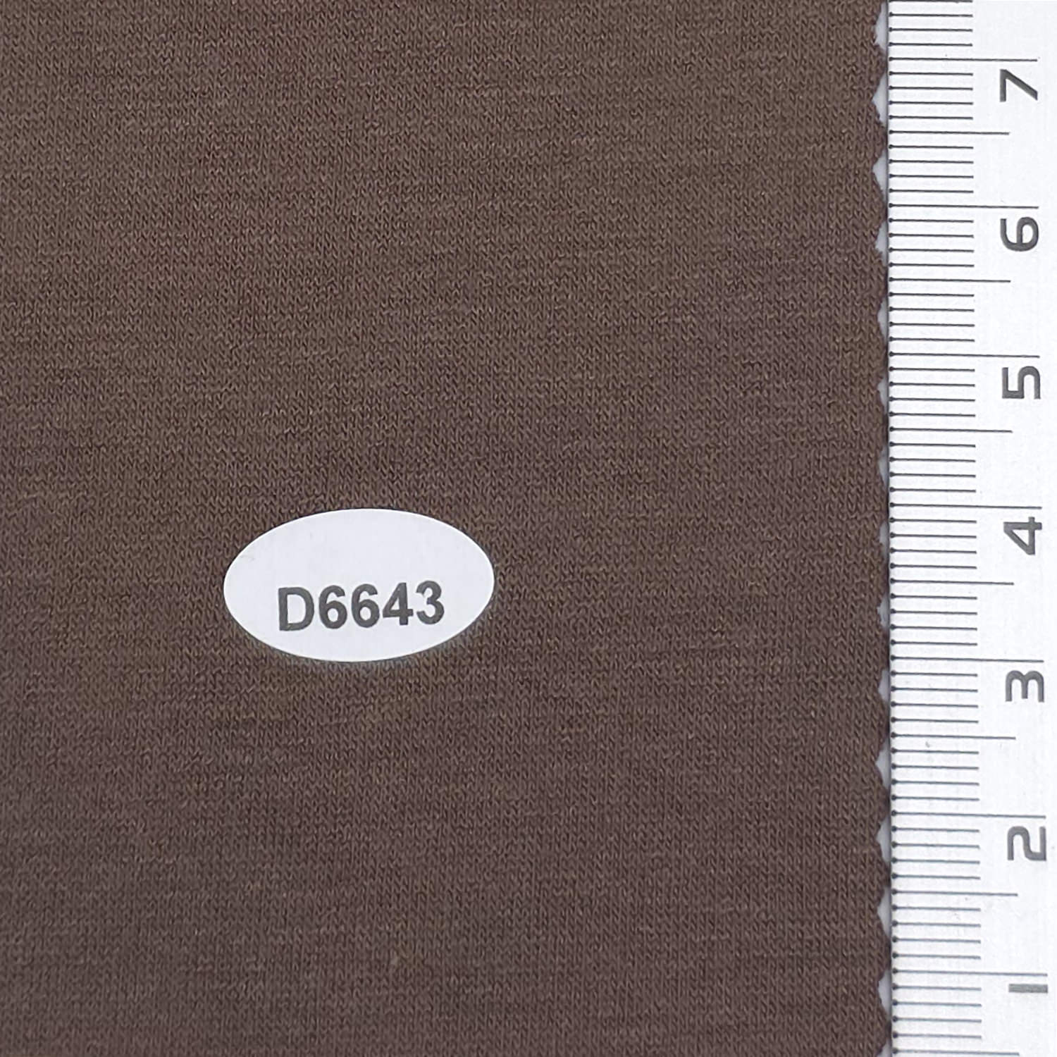 Solid Jersey Rayon Spandex Knit Fabric - FAB 1542 - Chocolate Brown