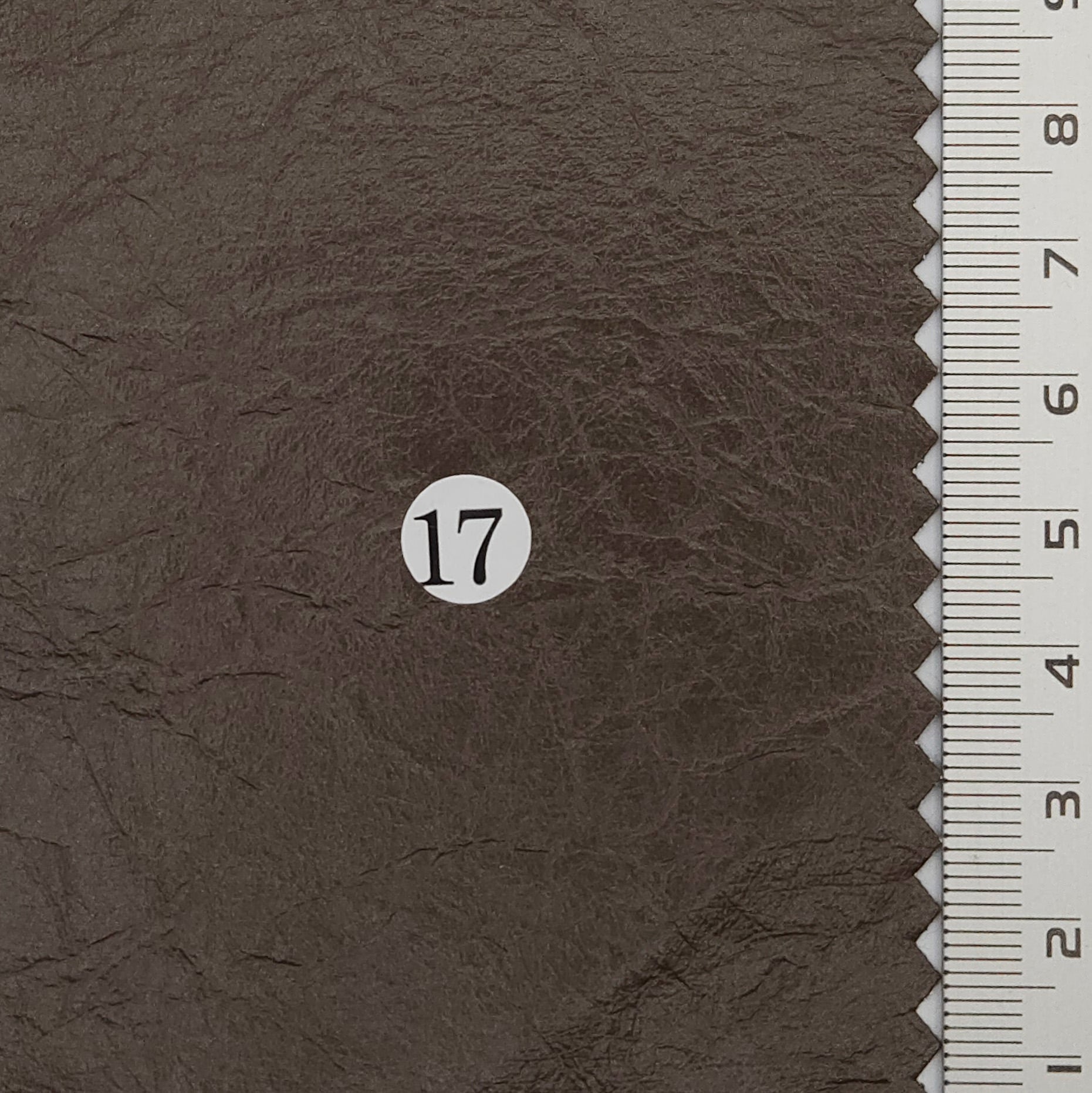 1.Silver-2.Ivory-3.Light beige-4.Light taupe-5.Medium beige - Coated Solid Crease Rayon Polyurethane Woven Fabric - FAB 1770