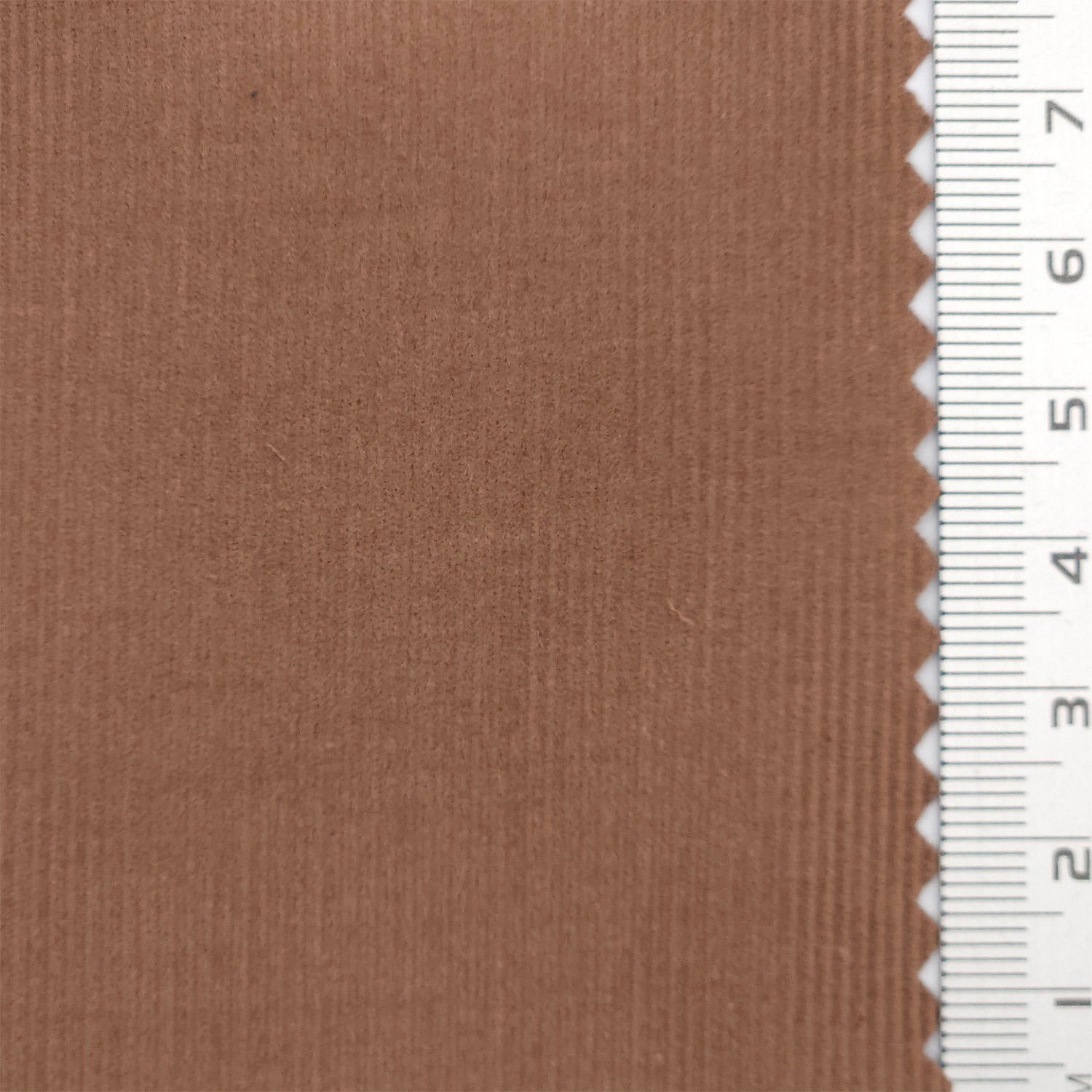 21 Wale Solid Corduroy Cotton Woven Fabric - FAB 1747 - 17.Brown