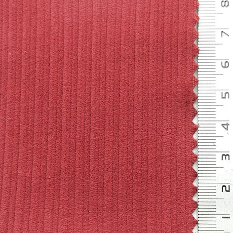 11Wale Solid Corduroy Cotton Woven Fabric - FAB1655 - 1.Petite Orchid-2.Oyster Pink-3.Milk White-4.Sour Dough-5.Pale Taupe-6.Shingle Fawn-7.Dark Tan-8.Cigar-9.Japonica-10.Sand Dune 