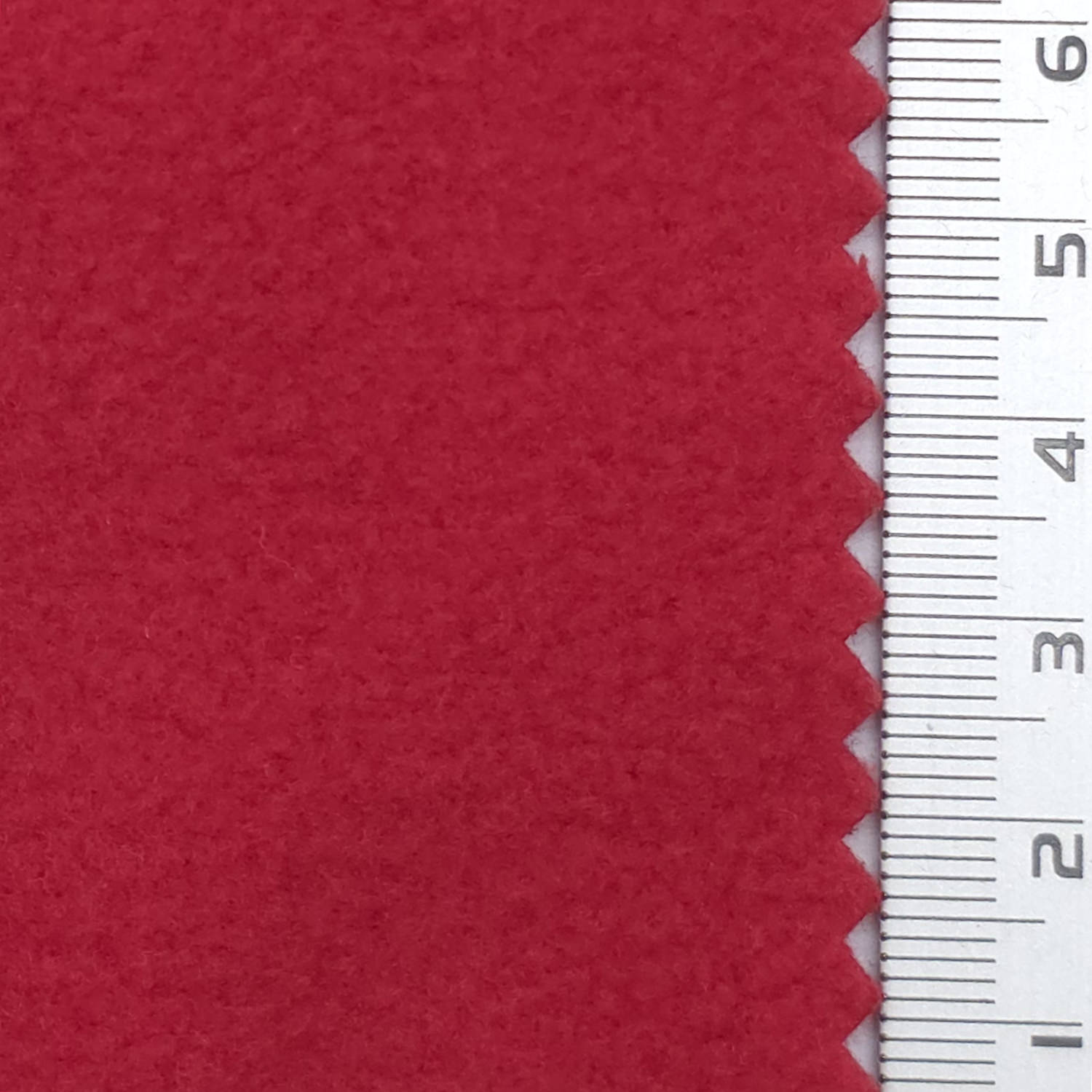 Dark Red - Soft Medium Weight Double Sided Poly Fleece Knit Fabric - FAB 1921