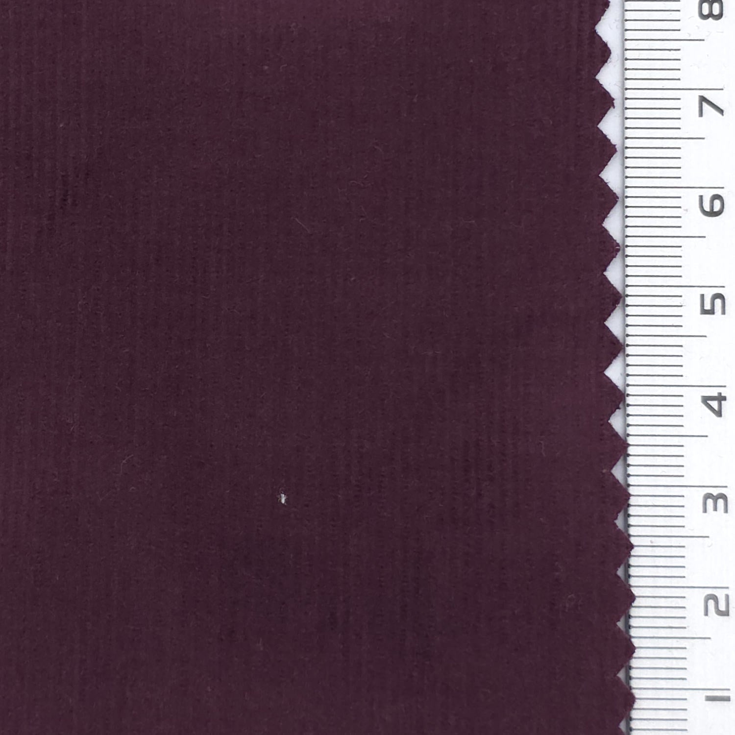 21 Wale Solid Corduroy Cotton Woven Fabric - FAB 1747 - V2-17: Maroon