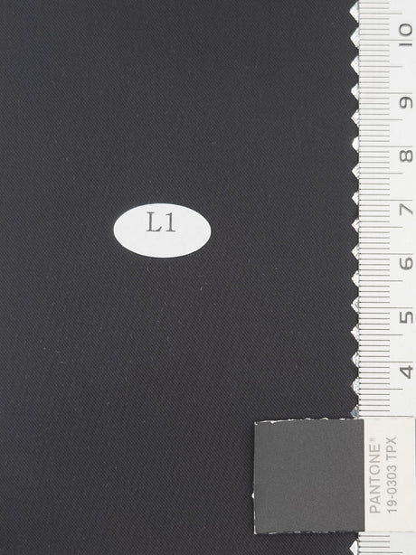 Solid Recycled Satin Spandex Polyester Woven Fabric - FAB1711 - 1.Reddish Orange-2.Martini-3.Brownish Grey-4.Bone-5.Ivory-6.Sandrift-7.N/A-8.Flint-9.Jet Grey-10.Blue Bayoux 