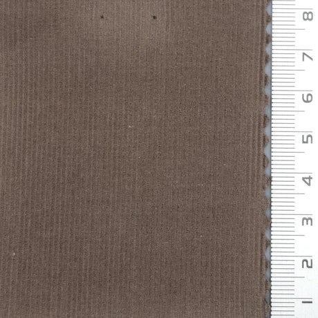 28Wale Solid Corduroy Cotton Spandex Woven Fabric - FAB1666 - 1.Soft Amber-2.Schooner-3.Sandrift-4.Barley Corn-5.Oyster Pink-6.Puce-7.Nebula-8.Lunar Green-9.Aztec-10.Apache 