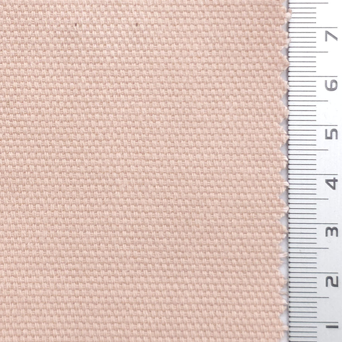 Solid 7 Count Cotton Oxford Woven Fabric - FAB1981 - Light Peach