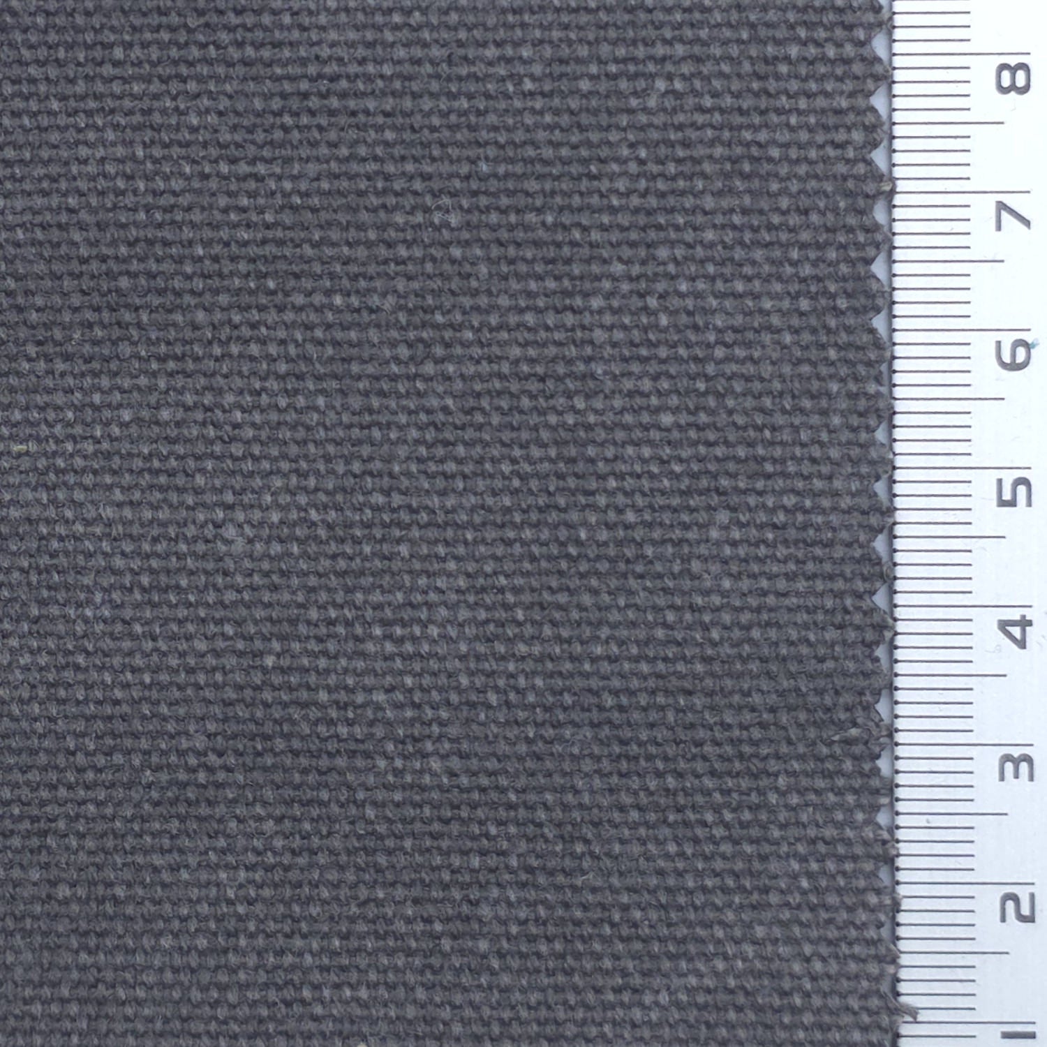 Solid Cotton Polyester Woven Fabric - FAB1948 - Charcoal