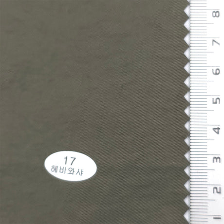 Olive Green - Heavy Washer Nylon Woven Fabric - FAB1867