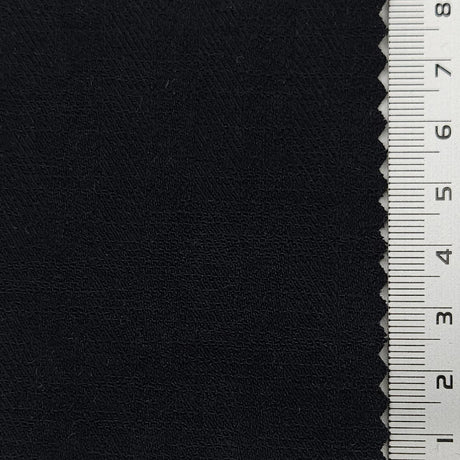 Herringbone Enzyme Washing Rayon Spandex Cotton Linen Woven Fabric - FAB1652 - 1.Echo Blue-2.Tower Grey-3.Gimblet-4.Mercury-5.Chatelle-6.Bizarre-7.Bison Hide-8.Sisal-9.Casper-10.N/A 