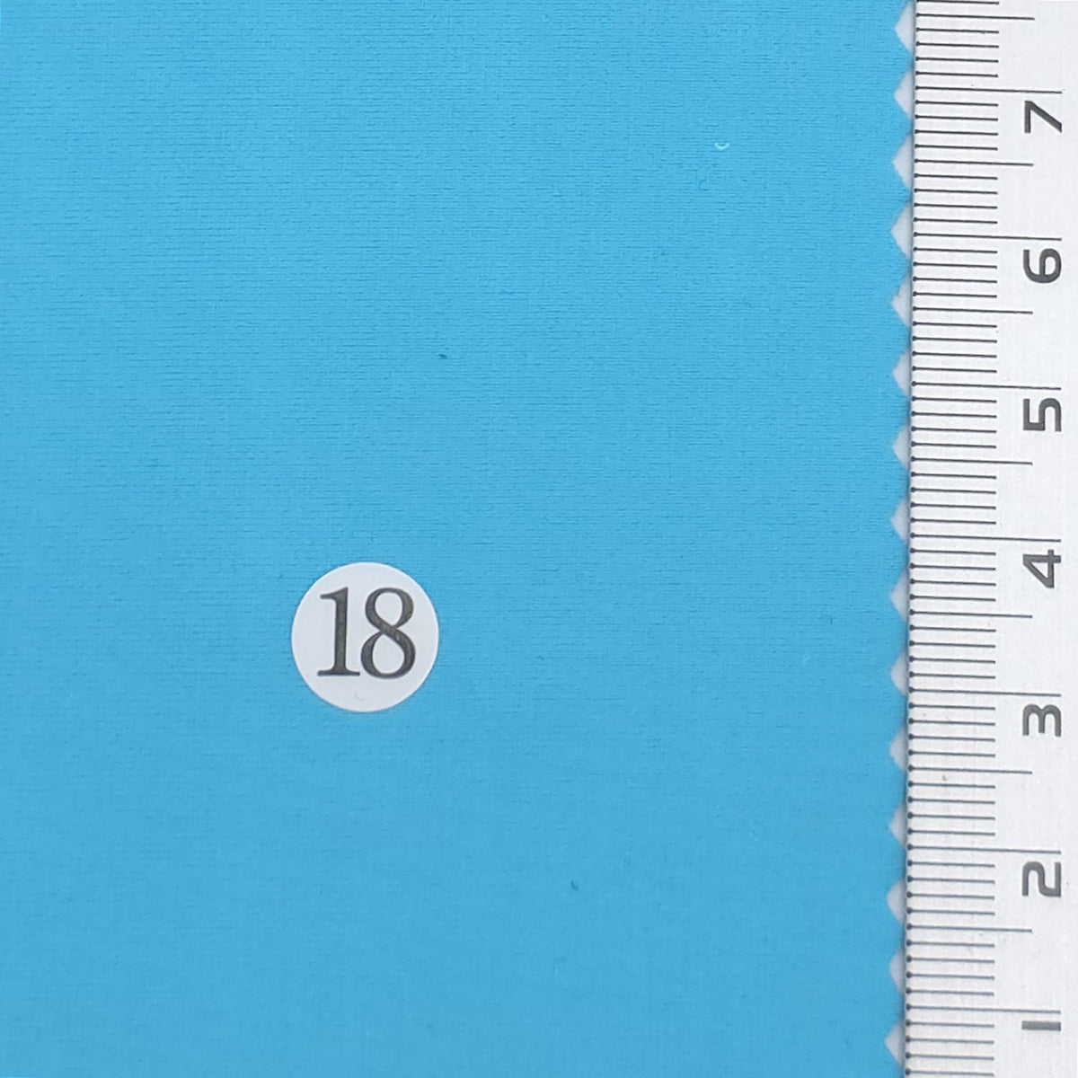 1: Light Pink-2: Coral-3: Orange-4: Cornflower Blue-5: Light Cyan - Soft Stretch Solid Nylon Spandex Knit Fabric - FAB 1944
