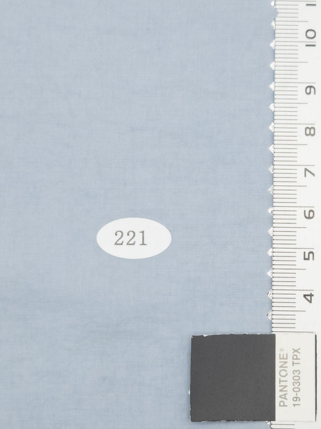 Solid Recycled Nylon Cotton Re-Nylon Woven Fabric - FAB1713 - 1.PInk Swan-2.Geyser-3.Light Grey-4.Dust Storm-5.Pearl Bush-6.Bone-7.Pale Chestnut-8.Ivory-9.Oyster Pink-10.Soft Amber 