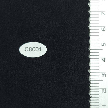 Terry Polyester Rayon Knit Fabric-Grey