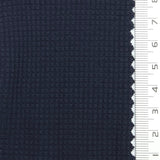 Solid Waffle Spandex Rayon Polyester Knit Fabric - FAB1809 - 1.Dusty pink-2.White-3.Gray Pink-4.Gray Blue-5.Beige-6.Lilac-7.Red-8.Green-9.Yellow-10.Purple 