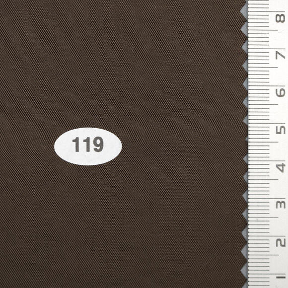 Solid Satin Polyester Woven Fabric - FAB 1735 - 18.Dark Chocolate Brown
