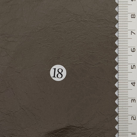 Coated Solid Crease Rayon Polyurethane Woven Fabric - FAB1770 - 1.Silver-2.Ivory-3.Light beige-4.Light taupe-5.Medium beige-6.Light brown/sand-7.Light sage green-8.Golden brown/khaki-9.Grey-brown-10.Olive grey 