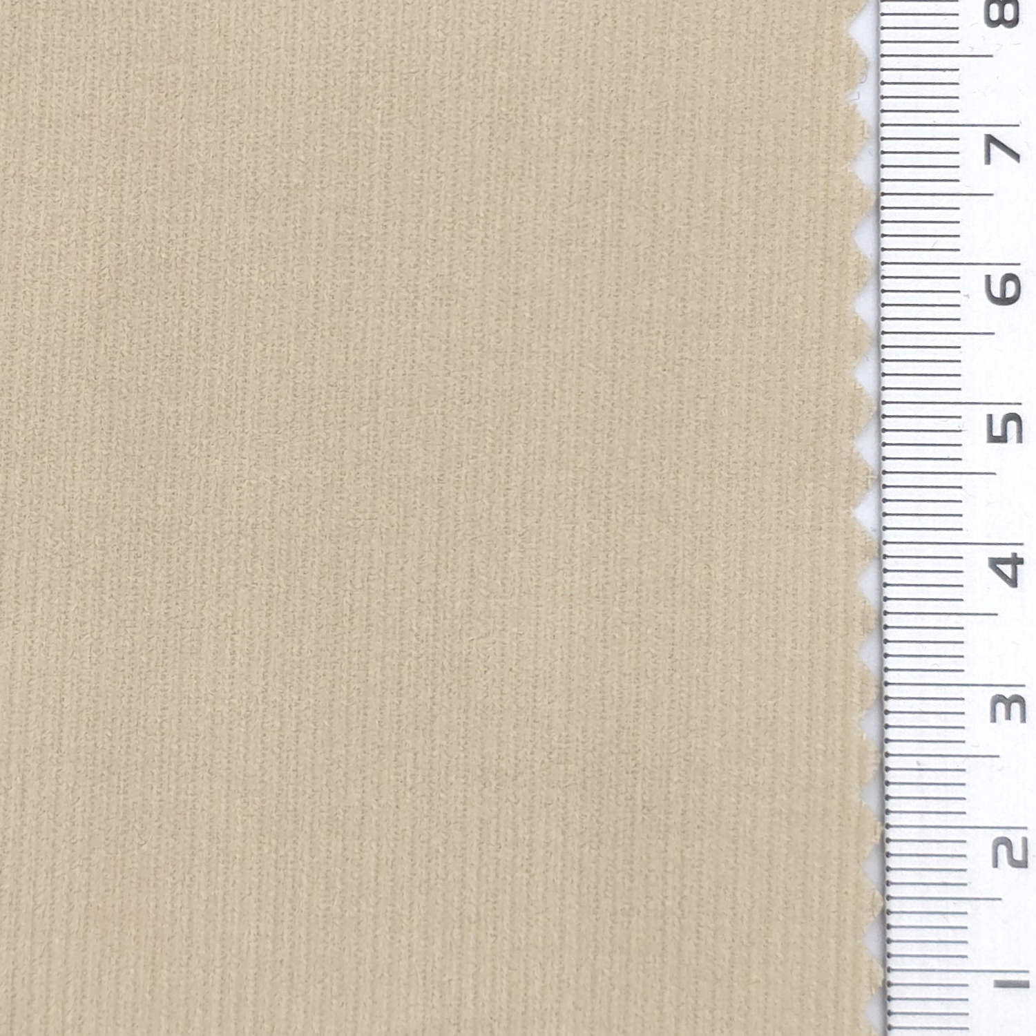 21 Wale Solid Corduroy Cotton Woven Fabric - FAB 1747 - V2-19: Tan
