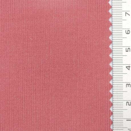 21 Wale Solid Corduroy Cotton Woven Fabric - FAB1747 - 1.Dark teal green-2.Sage green-3.Light blue gray-4.Forest green-5.Olive brown-6.Taupe-7.Dark green gray-8.Light gray/white-9.Off white-10.Pale pink-beige 