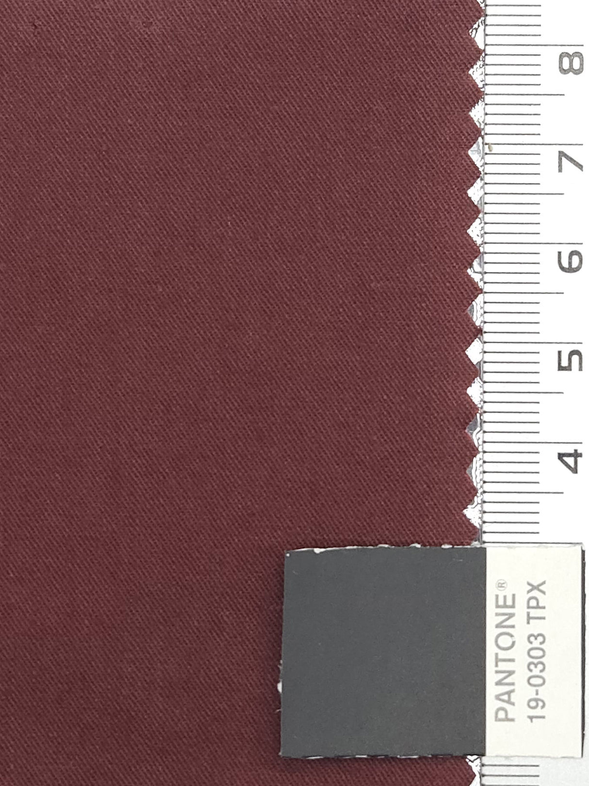 30'S Twill Cotton Woven Fabric | FAB1176 - Purple Brown