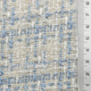 Solid Boucle Tweed Cotton Polyester Woven Fabric - FAB1620 - 1.Blue-2.Green-3.Pink-4.Black 