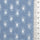 Light Blue Punched Distressed Denim Cotton Woven Fabric - FAB1835