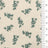 Samll Leafy Print Gauze Cotton Woven Fabric - FAB1749 - 1.Cream-2.Dark teal-3.Cream-4.Tan-5.Black 