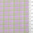 Lime Green Washing Check Cotton Poly Woven Fabric - FAB1831