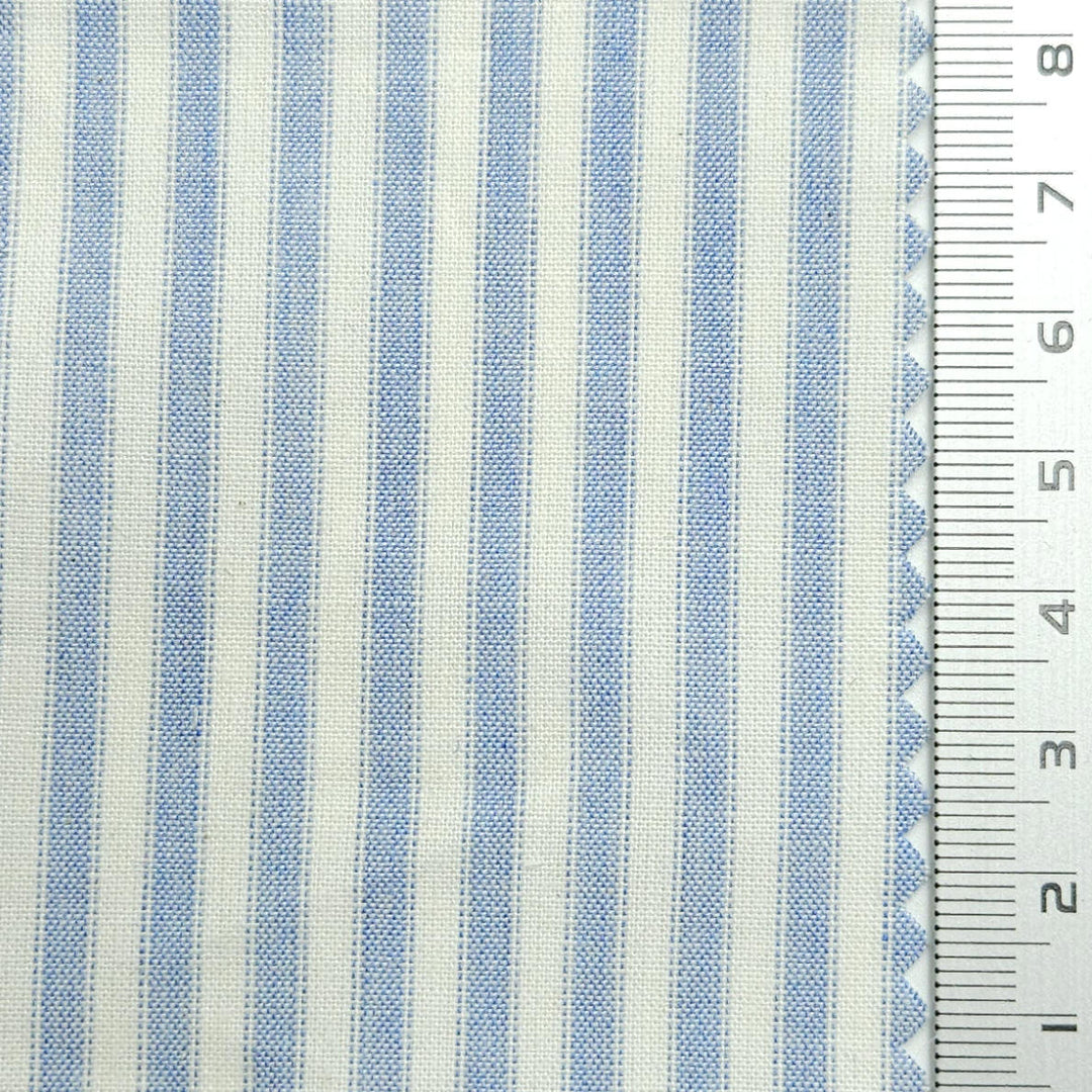 FAB1597-1-FAB1597-2-FAB1597-3-FAB1597-4-FAB1597-5 - Stripe YarnDyed Cotton Woven Fabric - FAB 1597