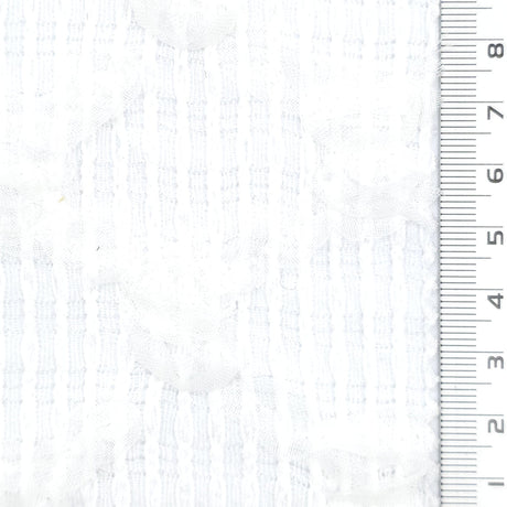 1: White-2: Black-Swatch - Medium Weight Raised Ribbon Textured Poly Span Jacquard Woven Fabric - FAB 1933