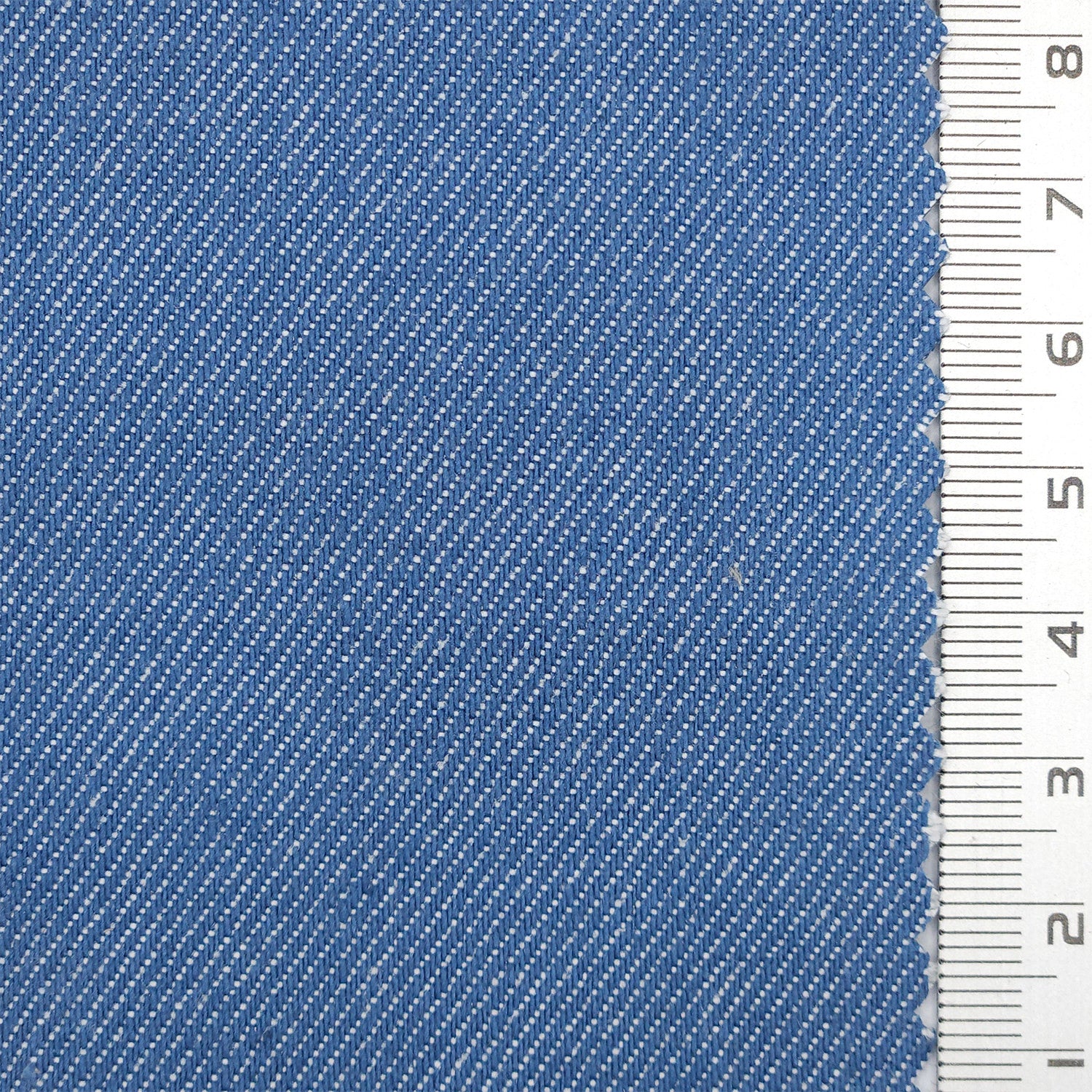 1.Cornflower Blue-2.Navy-3.Slate Gray-4.Black-5.Burgundy - 10s Solid Twill Cotton Polyester Woven Fabric - FAB 1755