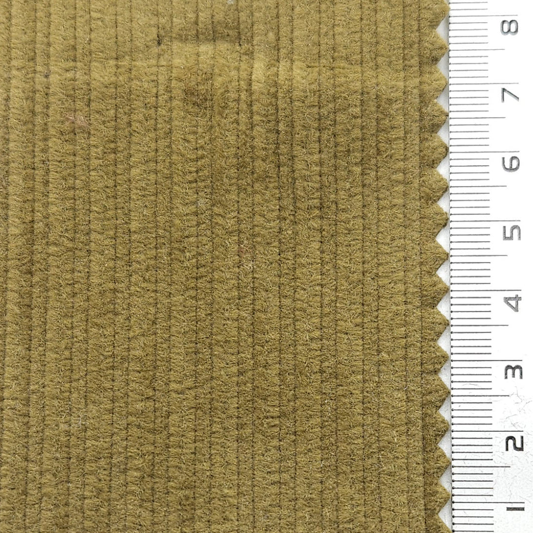 1.Himalaya-2.Green Spring-3.Shadow-4.Space Shuttle-5.Blue Dianne - 8Wale Solid Corduroy Cotton Woven Fabric - FAB 1657