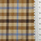 1.Brown and blue plaid