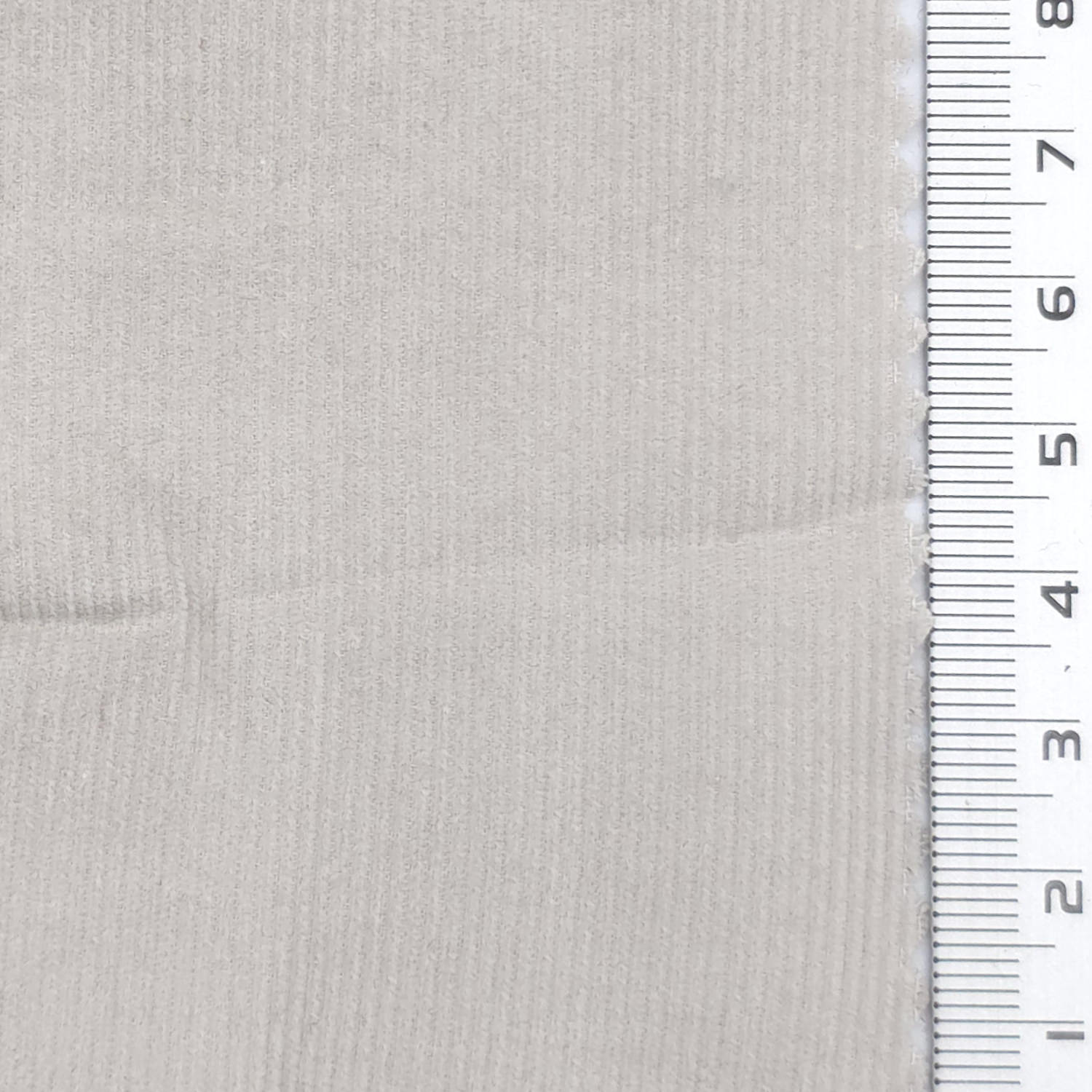 21 Wale Solid Corduroy Cotton Woven Fabric - FAB 1747 - V2-1: Pale Beige