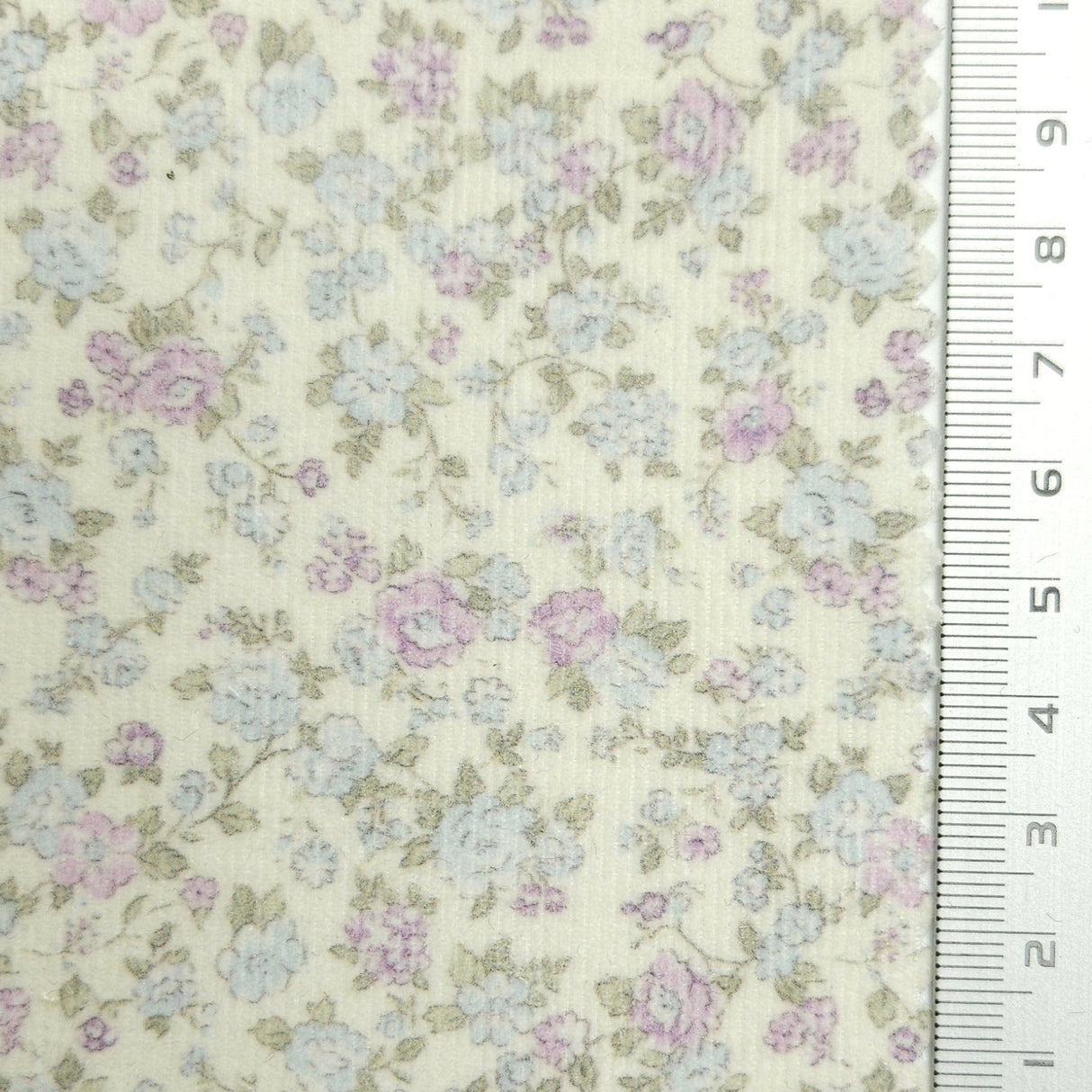 Print Floral Cotton Woven Fabric | FAB1579 | 1.Chatelle, 2.Blue Haze, 3.Conch, 4.Blue Haze, 5.Cello by Fabricis.com #